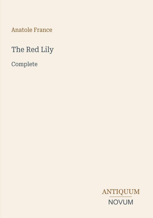 Produktbild: The Red Lily