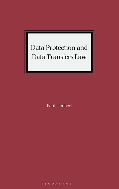 Produktbild: Data Protection and Data Transfers Law