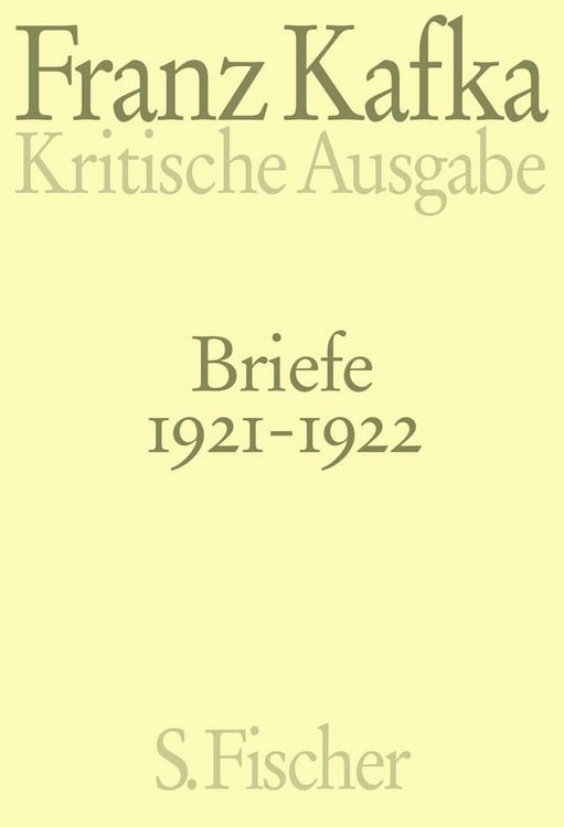 Produktbild: Briefe 1921-1922