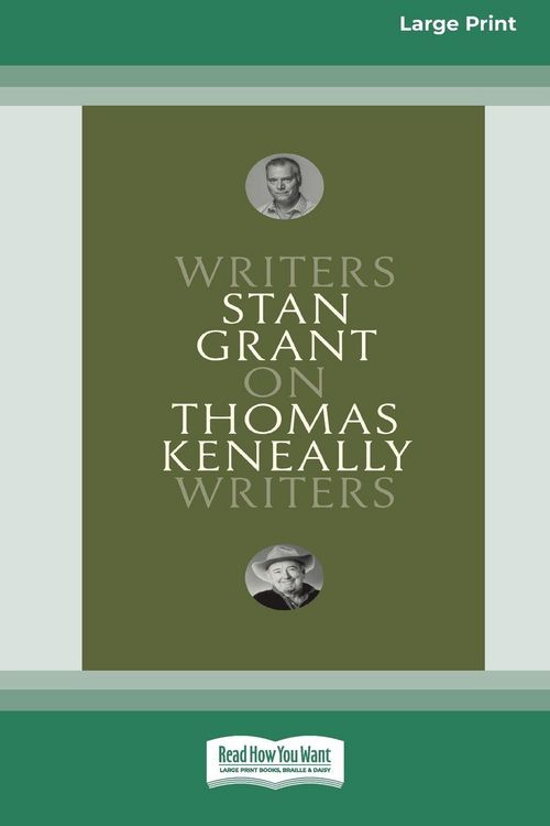 Produktbild: On Thomas Keneally