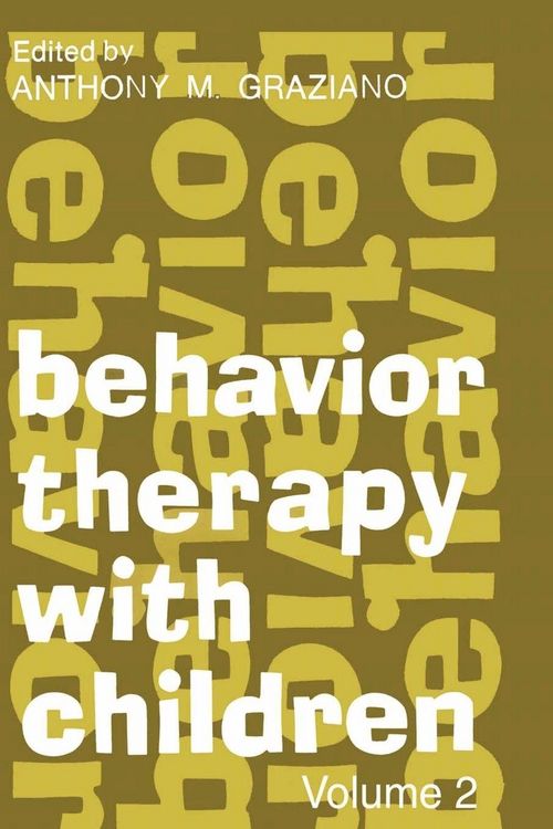 Produktbild: Behavior Therapy with Children