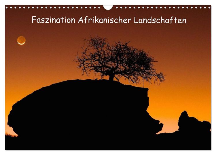 Produktbild: Faszination Afrikanischer Landschaften (Wandkalender 2026 DIN A3 quer), CALVENDO Monatskalender