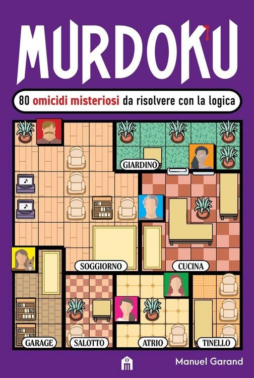 Produktbild: Murdoku. 80 omicidi misteriosi da risolvere con la logica. Il primo libro che unisce crime e sudoku
