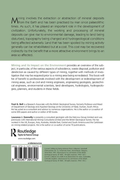 Produktbild: Mining and its Impact on the Environment