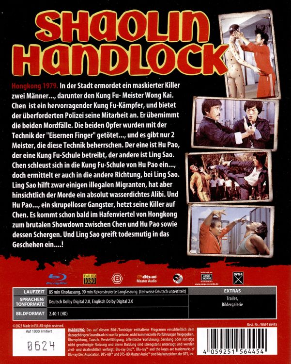 Produktbild: Shaolin Handlock - Limited Edition auf 1000 St&uuml;ck