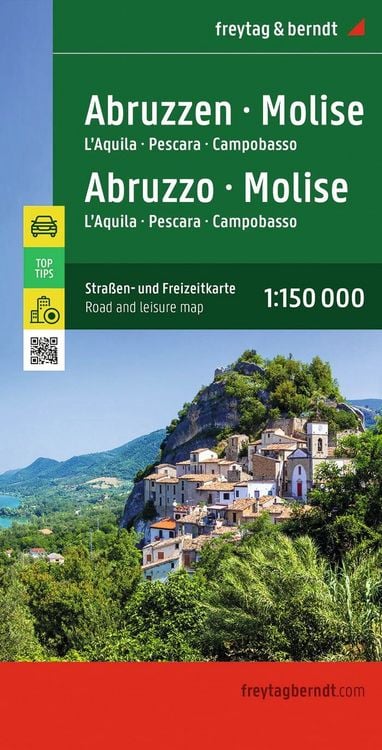 Produktbild: Freytag & berndt Stra&szlig;enkarte Abruzzen - Molise 1:150.000