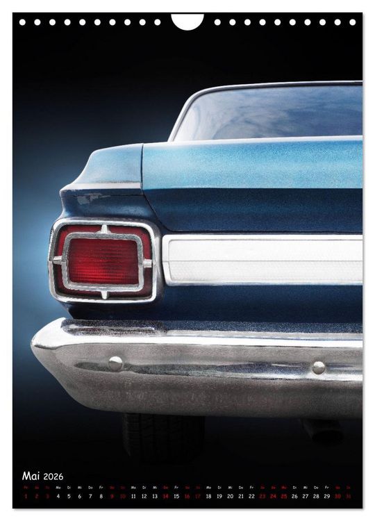Produktbild: Amerikanische Autos 1950er bis 1980er Favoriten (Wandkalender 2026 DIN A4 hoch), CALVENDO Monatskalender