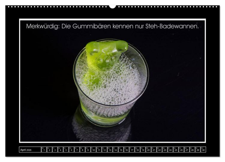 Produktbild: Wissenswertes aus der Welt der Gummib&auml;ren (Wandkalender 2026 DIN A2 quer), CALVENDO Monatskalender
