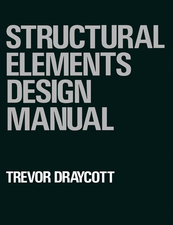 Produktbild: Structural Elements Design Manual
