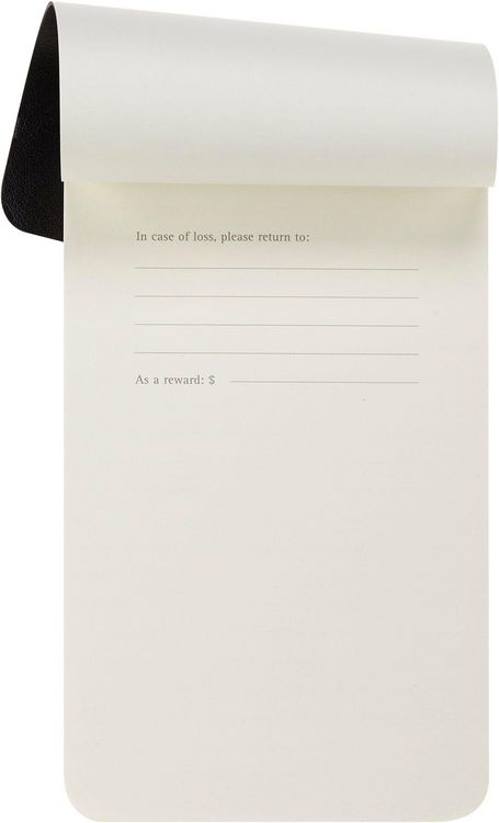 Produktbild: Moleskine Reporter, 9x14, liniert