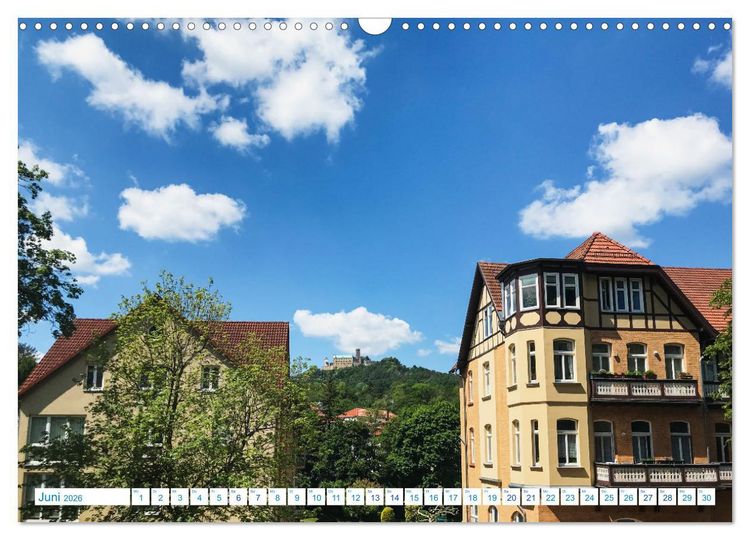 Produktbild: Eisenach Villen-Architektur Prachtst&uuml;cke (Wandkalender 2026 DIN A3 quer), CALVENDO Monatskalender