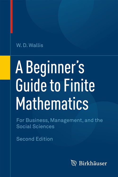 Produktbild: A Beginner's Guide to Finite Mathematics