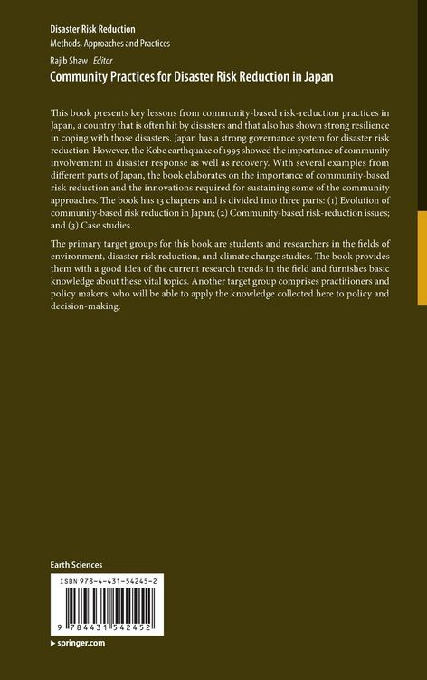 Produktbild: Community Practices for Disaster Risk Reduction in Japan