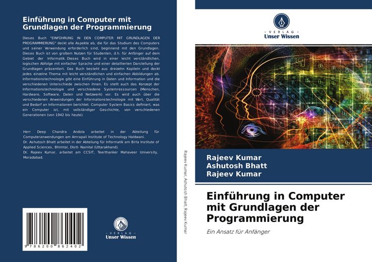 Produktbild: Einf&uuml;hrung in Computer mit Grundlagen der Programmierung