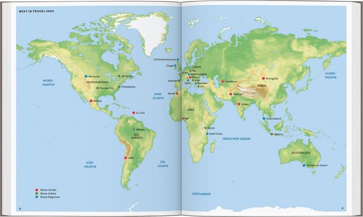 Produktbild: Lonely Planet Reisef&uuml;hrer Lonely Planet Best in Travel 2024