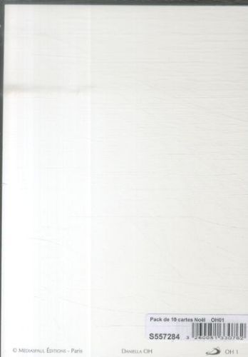 Produktbild: No&euml;l cartes pack de 10 exemplaires