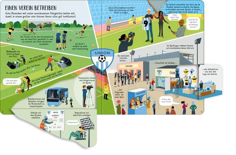 Produktbild: Aufklappen und Entdecken: Fu&szlig;ball