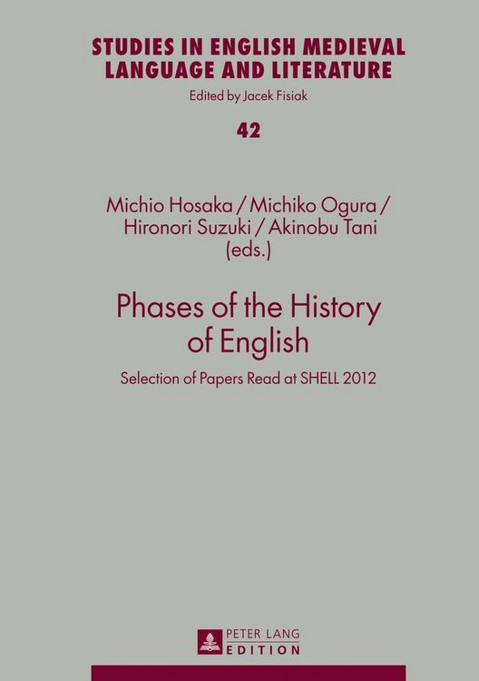 Produktbild: Phases of the History of English