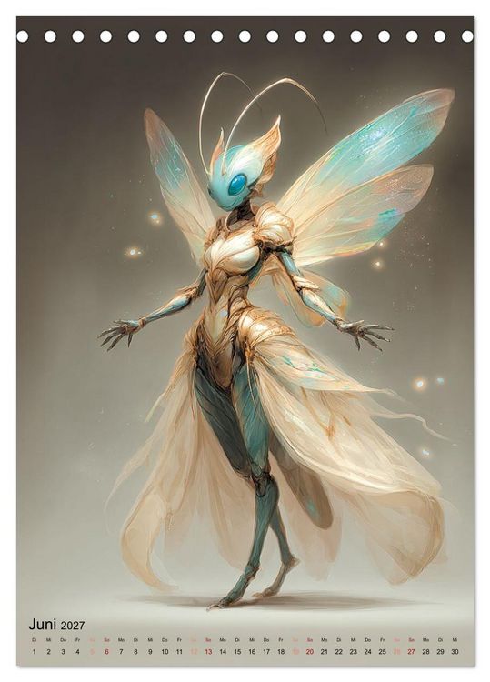 Produktbild: Insecta Fantastica (Tischkalender 2027 DIN A5 hoch), CALVENDO Monatskalender