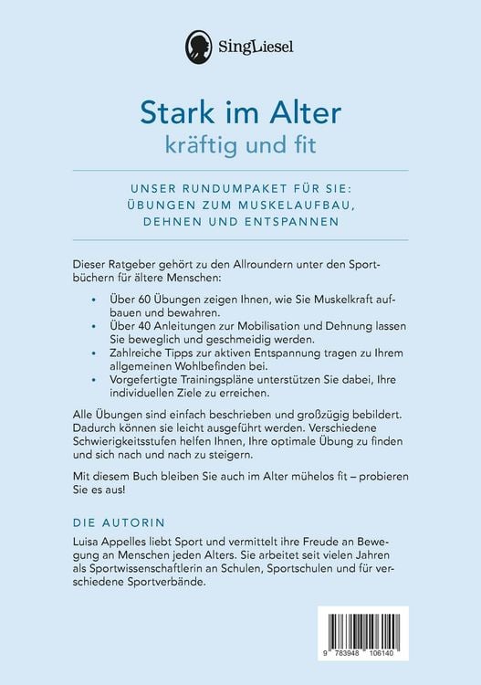 Produktbild: Stark im Alter. Krafttraining f&uuml;r Senioren. Die besten Fitness-&Uuml;bungen