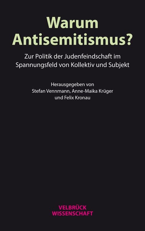 Produktbild: Warum Antisemitismus?