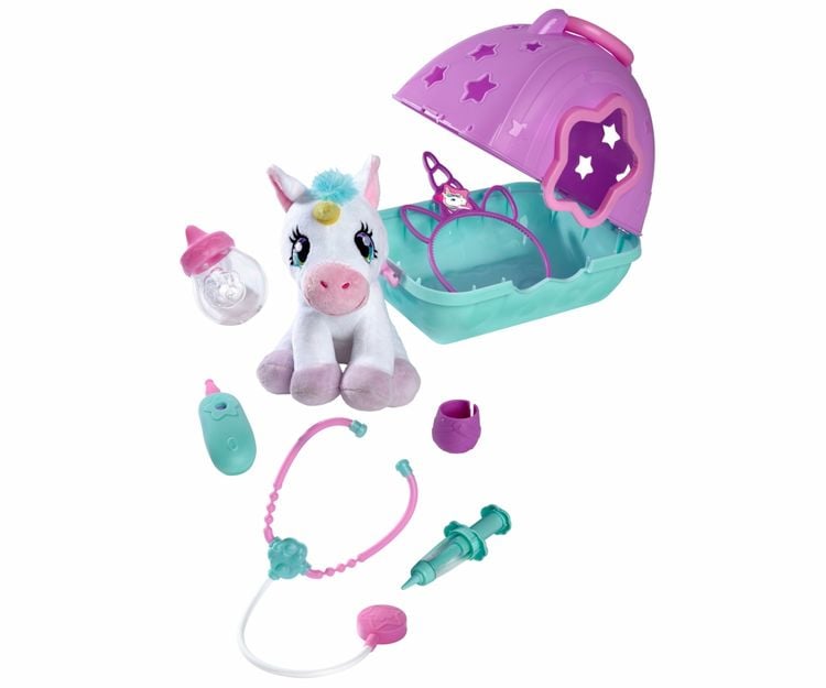 Produktbild: Doktorkoffer mit Pl&uuml;sch Einhorn