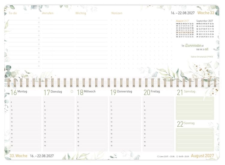 Produktbild: Tischkalender 2027