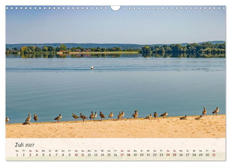 Produktbild: Naturparadies Altm&uuml;hlsee (Wandkalender 2027 DIN A3 quer), CALVENDO Monatskalender