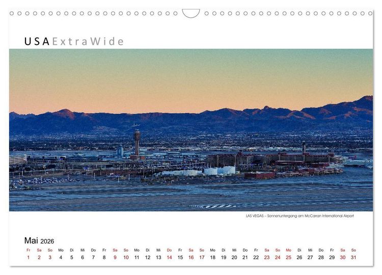 Produktbild: Impressionen aus LAS VEGAS (Wandkalender 2026 DIN A3 quer), CALVENDO Monatskalender