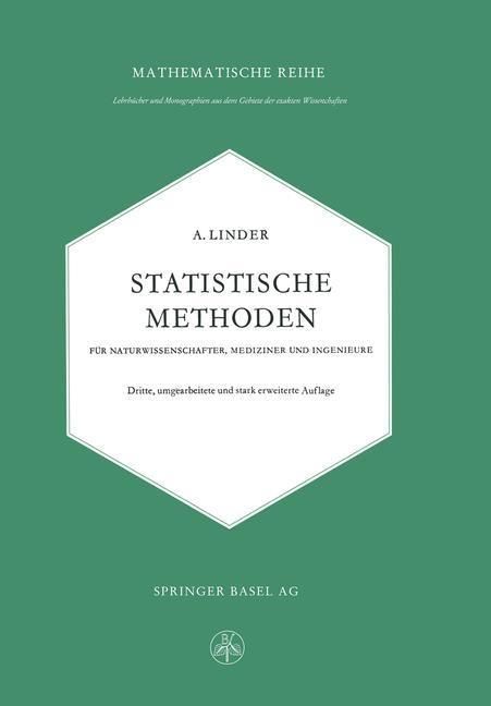 Produktbild: Statistische Methoden f&uuml;r Naturwissenschafter, Mediziner und Ingenieure