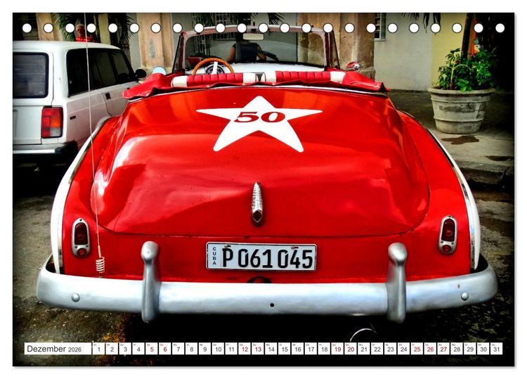 Produktbild: AMERICAN CAR 1950 (Tischkalender 2026 DIN A5 quer), CALVENDO Monatskalender