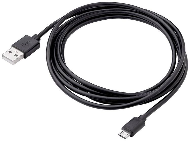 Produktbild: Akyga USB-Kabel USB-A Stecker, USB-Micro-B Stecker 1.80m Schwarz AK-USB-01