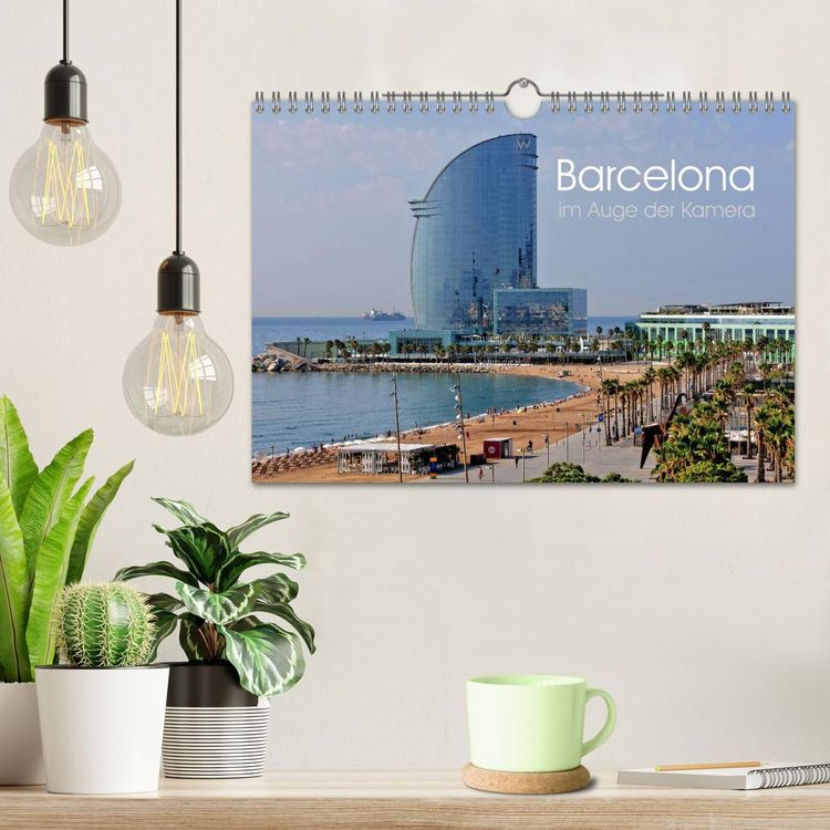 Produktbild: Barcelona im Auge der Kamera (Wandkalender 2026 DIN A4 quer), CALVENDO Monatskalender