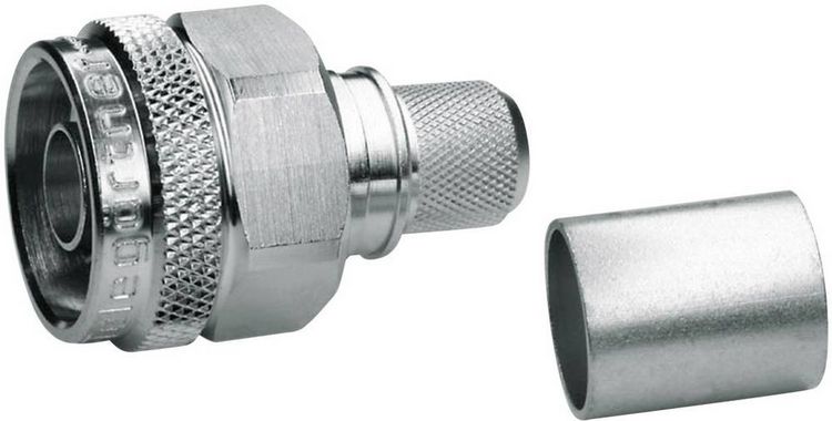 Produktbild: Teleg&auml;rtner 100023905 100023905 N-Steckverbinder Stecker, gerade 50 Ω 1 St.