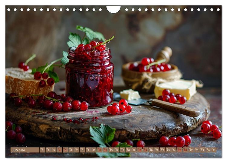 Produktbild: Fruit Paradise in a Jar (Wall Calendar 2026 DIN A4 landscape), CALVENDO 12 Month Wall Calendar