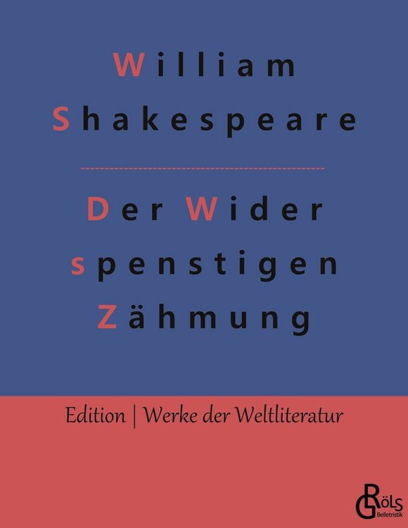 Produktbild: Der Widerspenstigen Z&auml;hmung