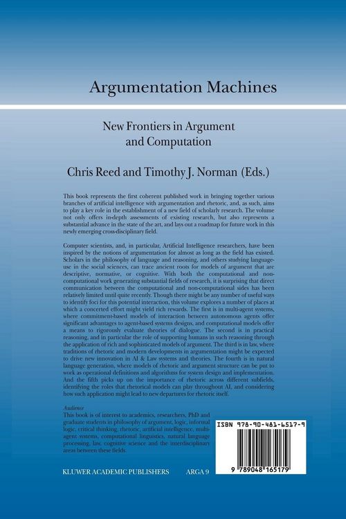 Produktbild: Argumentation Machines
