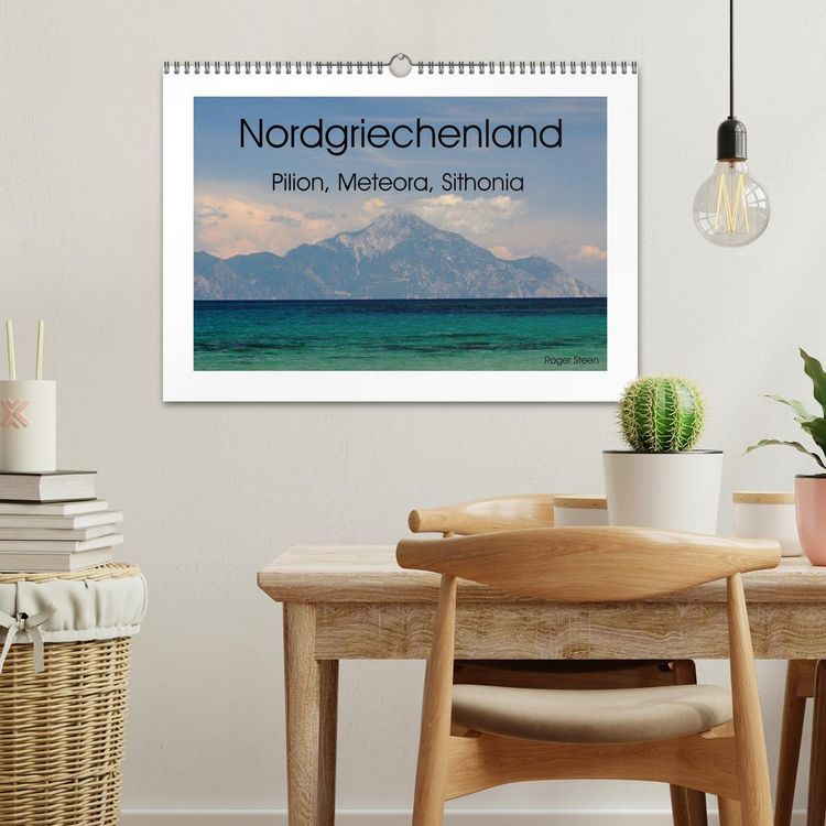 Produktbild: Nordgriechenland &ndash; Pilion, Meteora, Sithonia (Wandkalender 2026 DIN A3 quer), CALVENDO Monatskalender