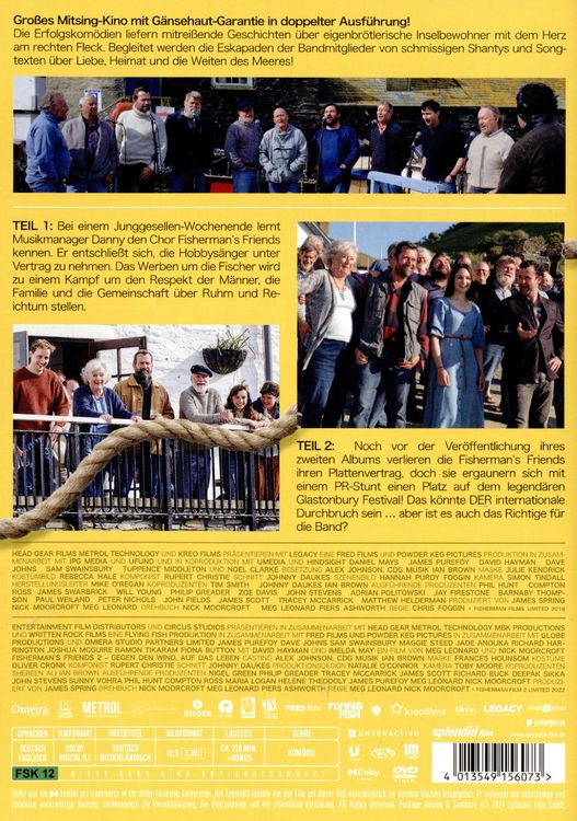 Produktbild: Fisherman's Friends Double Feature [2 DVDs]