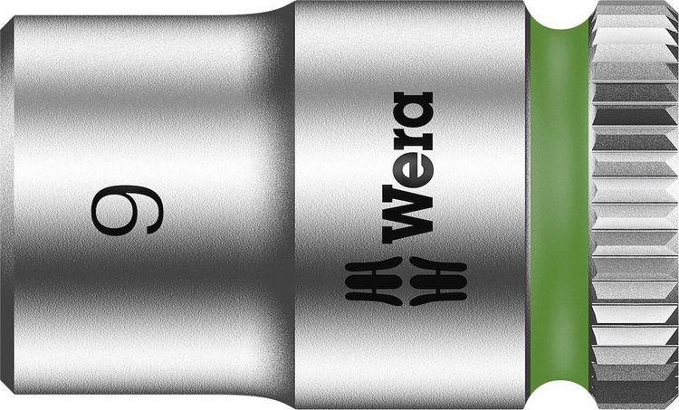 Produktbild: Wera 8790 HMA 05003508001 Au&szlig;en-Sechskant Steckschl&uuml;sseleinsatz 9mm 1/4\" (6.3 mm)