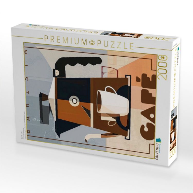 Produktbild: CALVENDO Puzzle Barista Caf&eacute; | 2000 Teile Lege-Gr&ouml;&szlig;e 90x67cm Foto-Puzzle f&uuml;r gl&uuml;ckliche Stunden