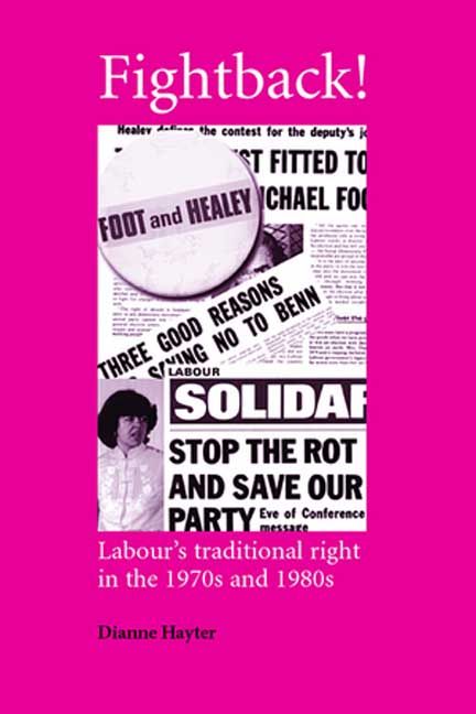 Produktbild: Fightback!: Labour's Traditional Right in the 1970s and 1980s