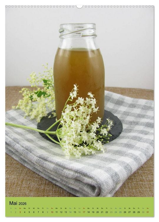 Produktbild: Detox Drinks! Gesund und lecker (Wandkalender 2026 DIN A2 hoch), CALVENDO Monatskalender
