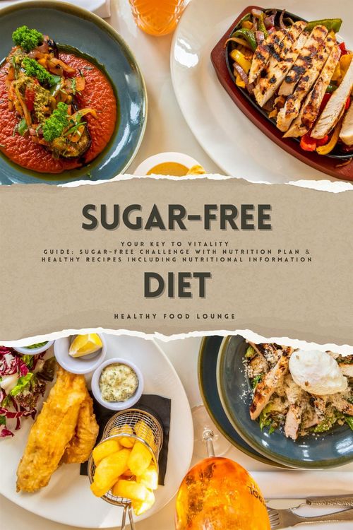Produktbild: Sugar-Free Diet: Your Key to Vitality (Guide: Sugar-Free Challenge with Nutrition Plan and Healthy Recipes Including Nutritional Information)