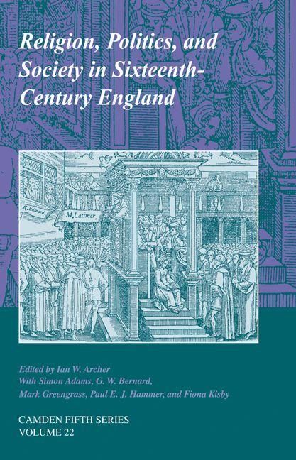Produktbild: Religion, Politics, and Society in Sixteenth-Century England