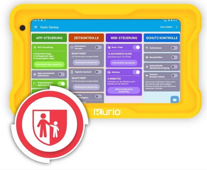 Produktbild: Kurio 1121500184 - Tablet 7-Zoll Kika Edition