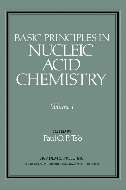 Produktbild: Basic Principles in Nucleic Acid Chemistry V1