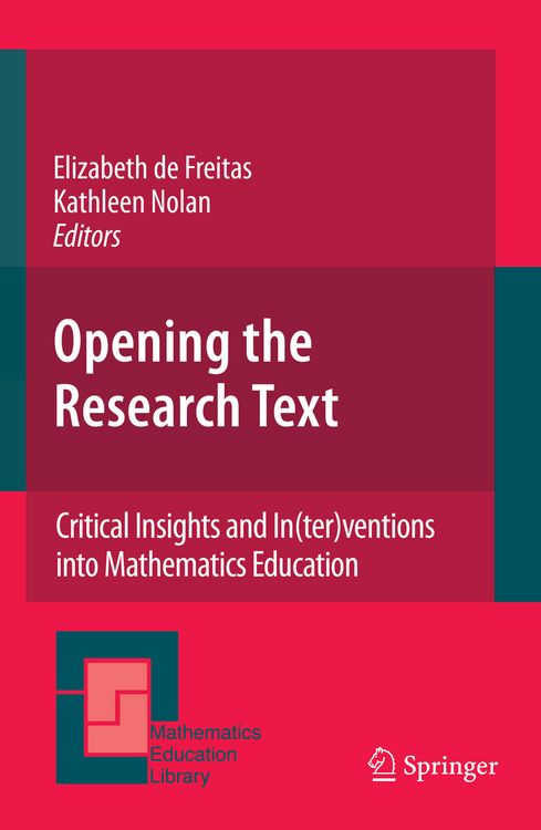 Produktbild: Opening the Research Text