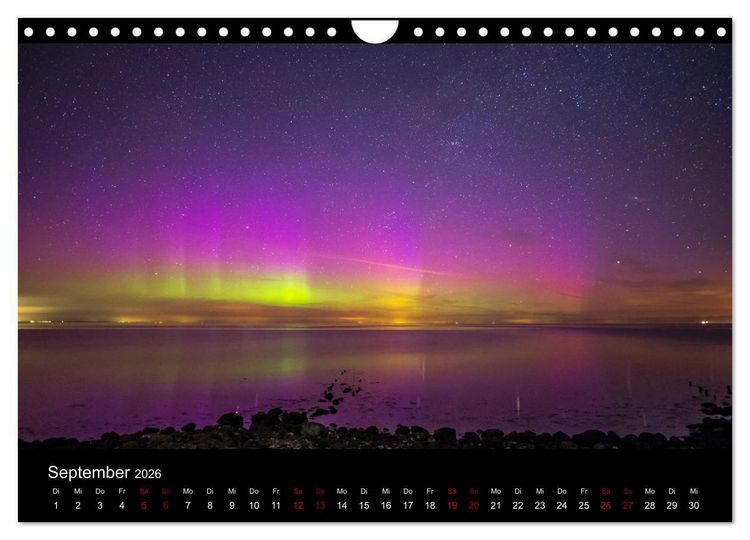 Produktbild: Naturwunder Norddeutschlands (Wandkalender 2026 DIN A4 quer), CALVENDO Monatskalender