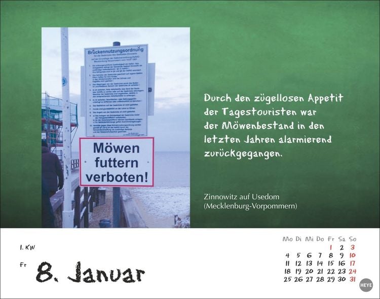 Produktbild: Bastian Sick Tagesabrei&szlig;kalender 2027